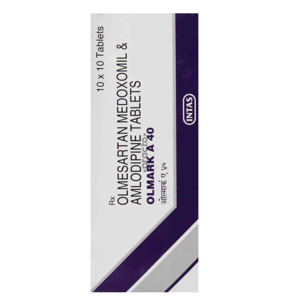 40 mg OLMARK A 40 OLMESARTAN MEDOXOMIL & AMLODIPINE TABLETS