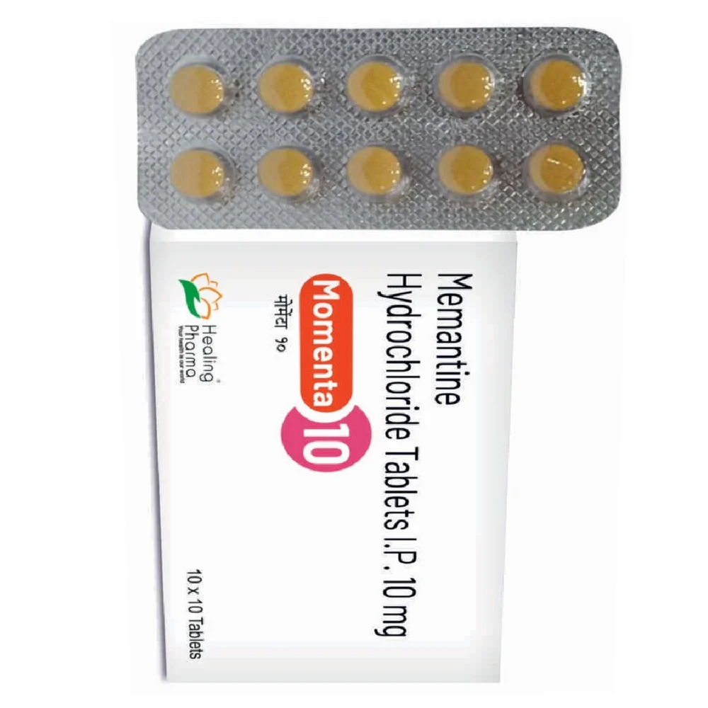 10 mg Momenta 10 Memantine Hydrochloride I.P. Tablets