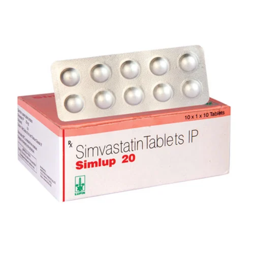 20 mg Simlup Simvastatin IP Tablets
