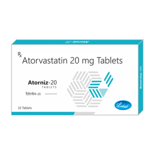 20 mg Atorniz-20 Atorvastatin Tablets