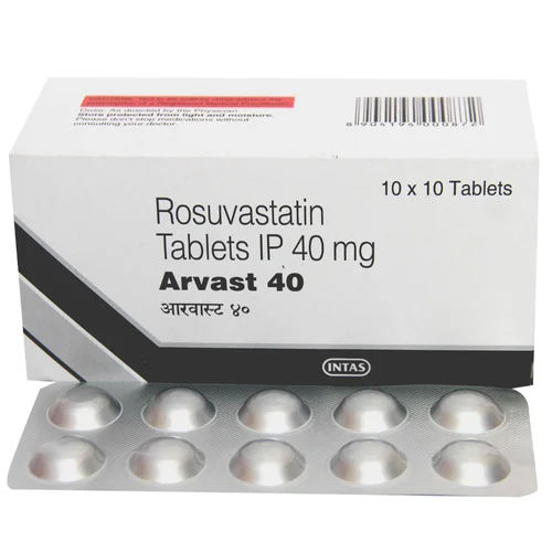 40 mg Arvast 40 Rosuvastatin IP Tablets
