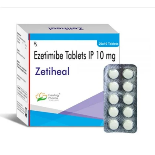 10 mg Zetiheal Ezetimibe IP Tablets