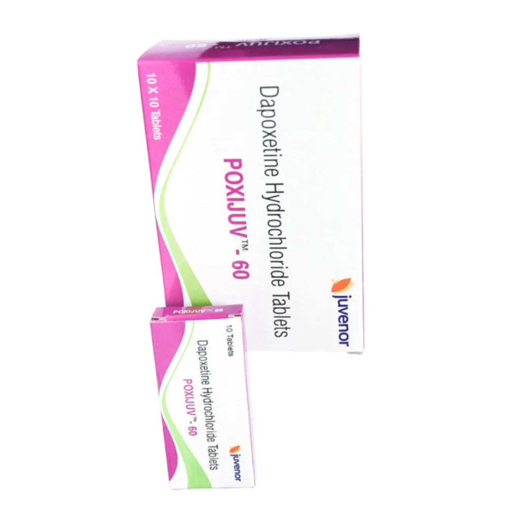 60 mg POXIJUV - 60 Dapoxetine Hydrochloride Tablets