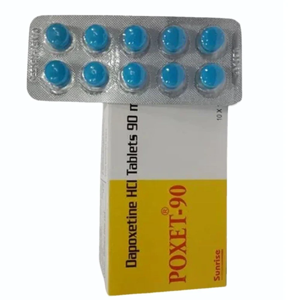 90 mg POXET-90 Dapoxetine HCL Tablets