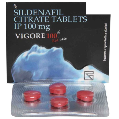 100 mg VIGORE 100 SILDENAFIL CITRATE IP TABLETS
