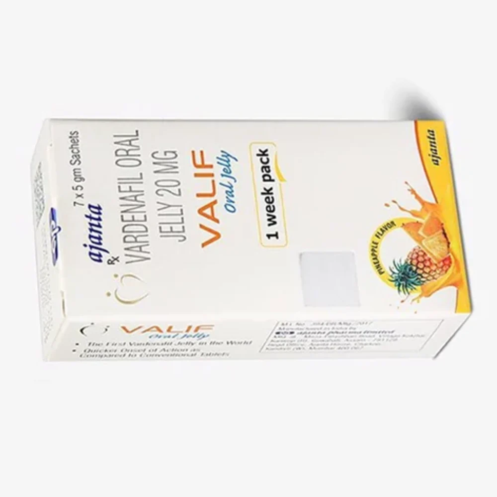20 mg VALIF VARDENAFIL ORAL JELLY