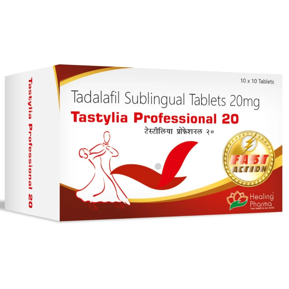 20 mg Tastylia Professional 20 Tadalafil Sublingual Tablets
