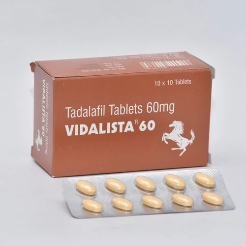 60 mg VIDALISTA 60 Tadalafil Tablets