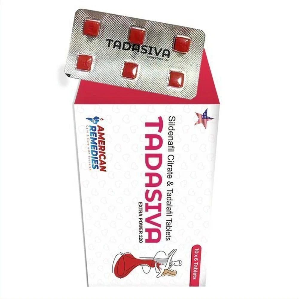TADASIVA Sildenafil Citrate & Tadalafil Tablets