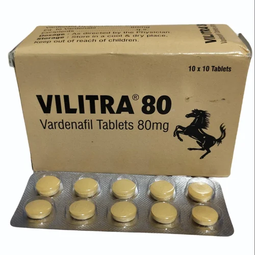 80 mg VILITRA 80 Vardenafil Tablets