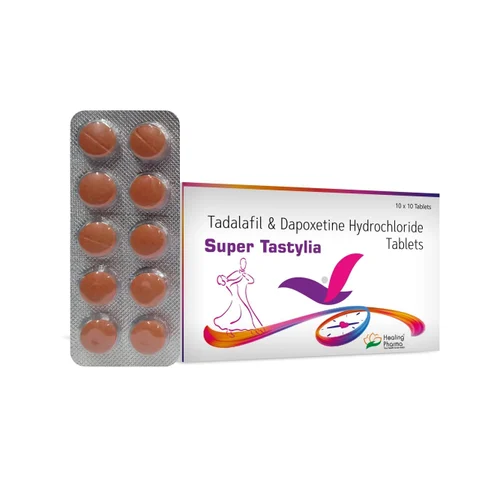 Super Tastylia Tadalafil & Dapoxetine Hydrochloride Tablets