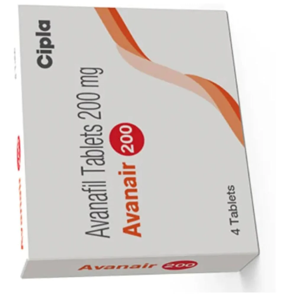 200 mg Avanair 200 Avanafil Tablets