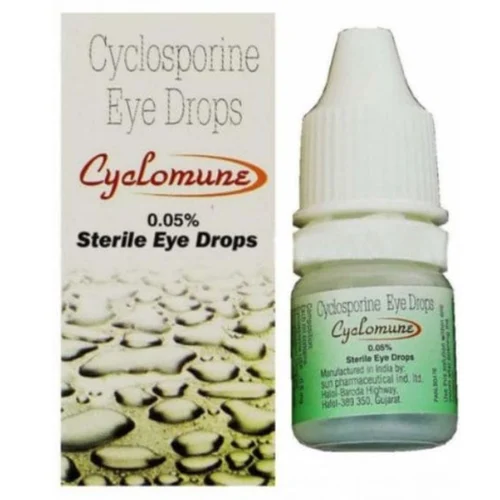 0.05% Cyclomune Cyclosporine Eye Drops