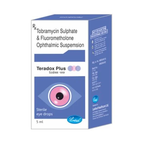 Teradox Plus Tobramycin Sulphate & Fluorometholone Ophthalmic Suspension