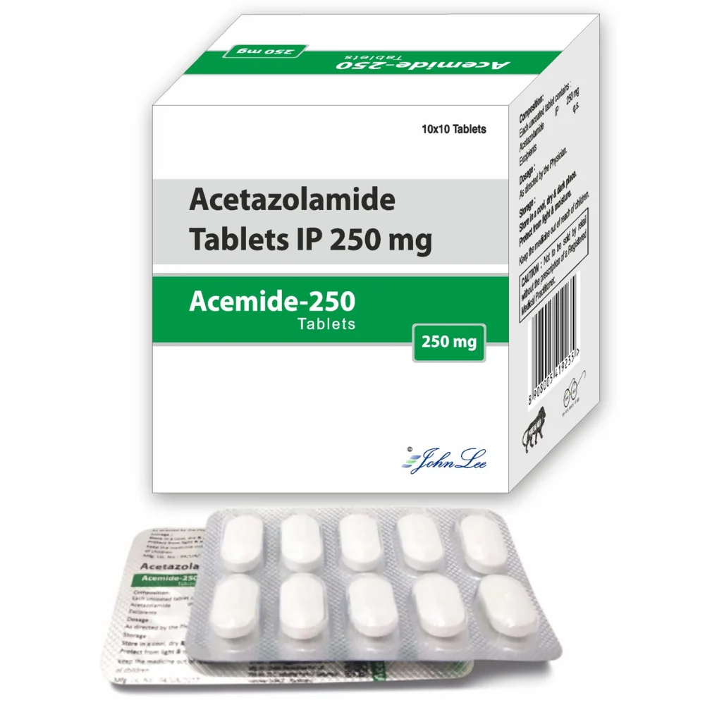 250 mg Acemide-250 Acetazolamide IP Tablets