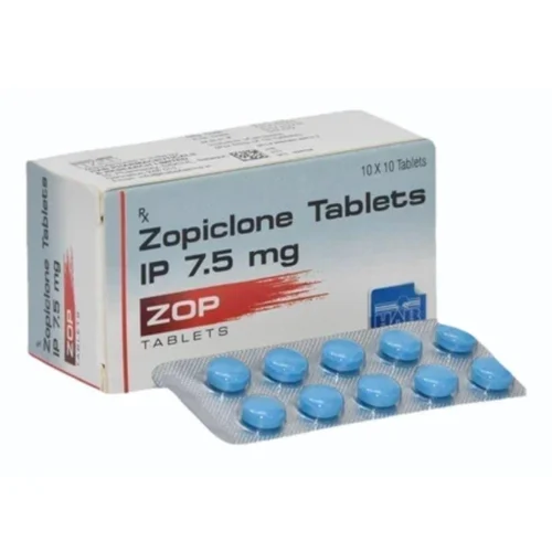 7.5 mg ZOP Zopiclone IP Tablets
