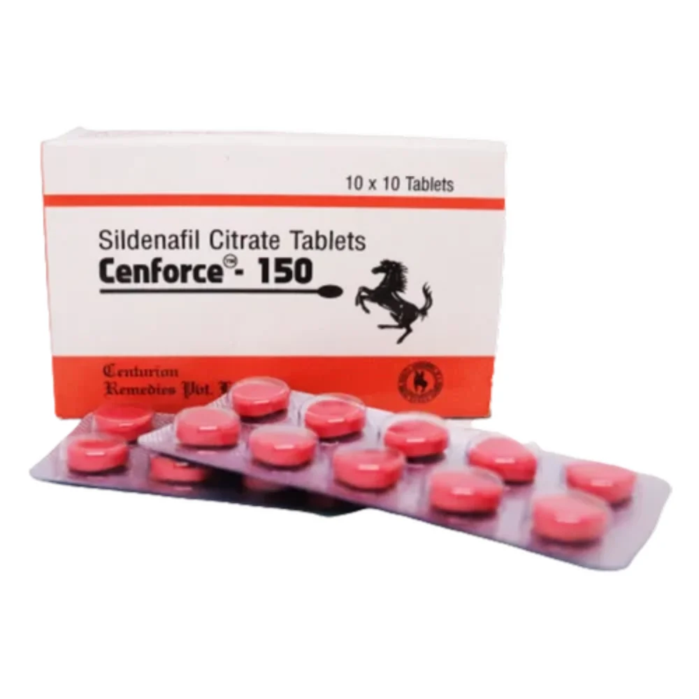 150 mg Cenforce - 150 Sildenafil Citrate Tablets