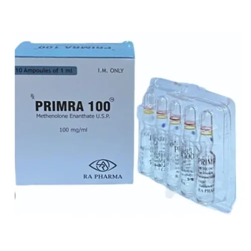 100 mg PRIMRA 100 Methenolone Enanthate U.S.P. Injection