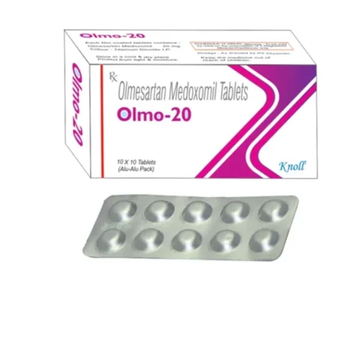 20 mg Olmo-20 Olmesartan Medoxomil Tablets