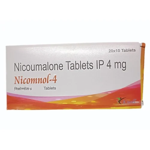 4 mg Nicomnol-4 Nicoumalone IP Tablets