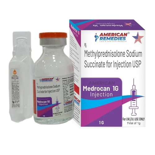 Medrocan 1G Methylprednisolone Sodium Succinate for USP Injection