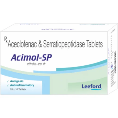 Acimol-SP Aceclofenac & Serratiopeptidase Tablets