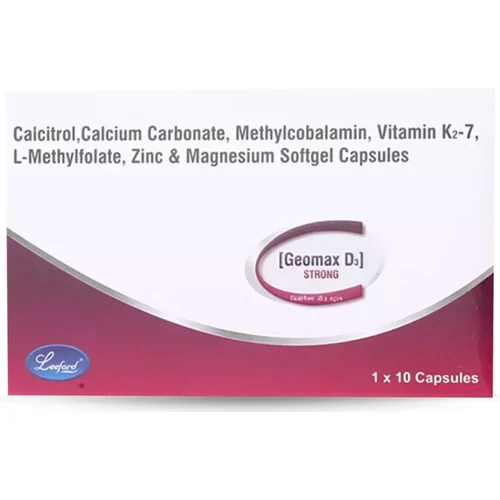 Geomax D3 STRONG Softgel Capsules