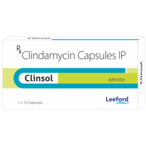 Clinsol Clindamycin IP Capsules