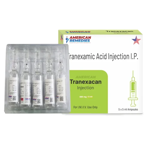 Tranexacan Tranexamic Acid I.P. Injection