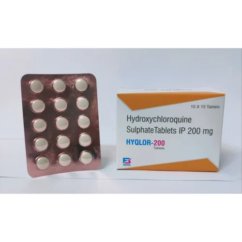 200 mg HYQLOR-200 Hydroxychloroquine Sulphate IP Tablets