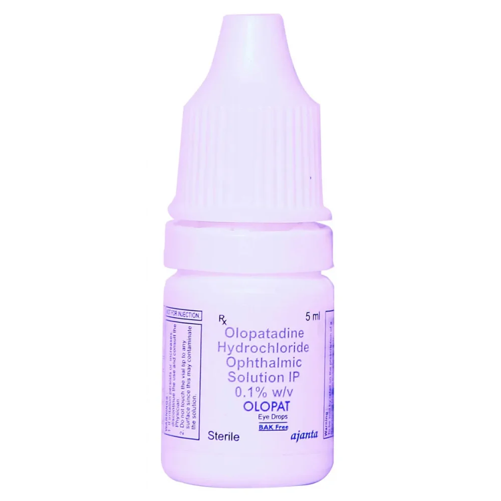 0.1% w/v OLOPAT Olopatadine Hydrochloride Ophthalmic IP Solution