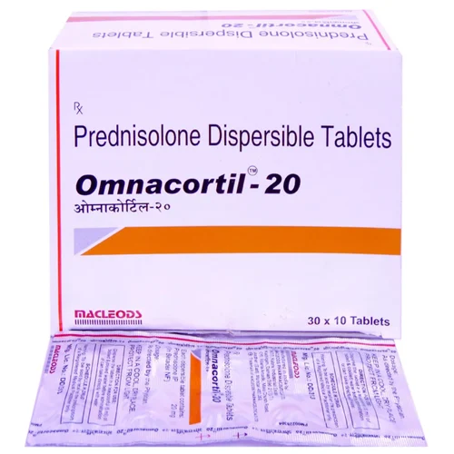 20 mg Omnacortil-20 Prednisolone Dispersible Tablets