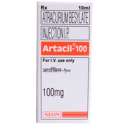 100 mg Artacil-100 ATRACURIUM BESYLATE I.P. INJECTION