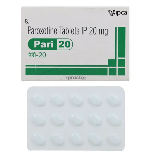20 mg Pari 20 Paroxetine IP Tablets