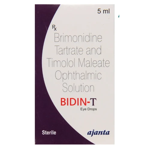 BIDIN-T Brimonidine Tartrate and Timolol Maleate Ophthalmic Solution