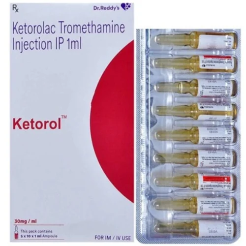 Ketorol Ketorolac Tromethamine IP Injection
