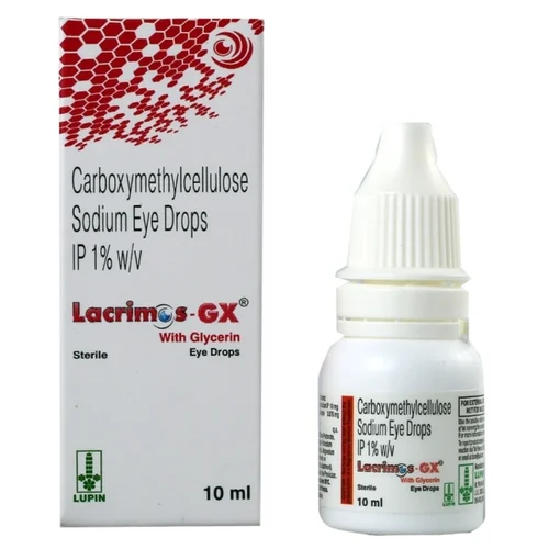 1% w/v Lacrimos-GX Carboxymethylcellulose Sodium IP Eye Drops