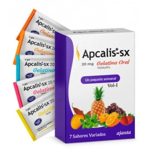 20 mg Apcalis-SX TADALAFIL Gelatina Oral