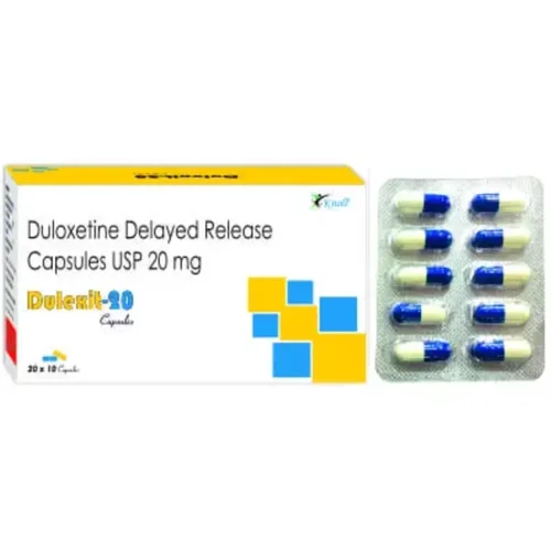 20 mg Dulexit-20 Duloxetine Delayed Release USP Capsules
