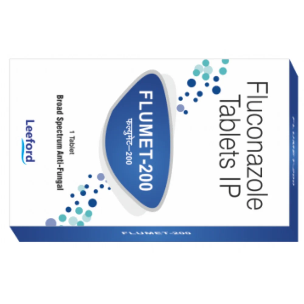 200 mg FLUMET-200 Fluconazole IP Tablets