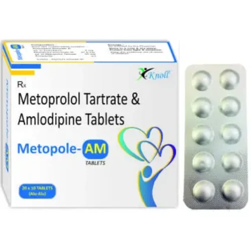 Metopole-AM Metoprolol Tartrate & Amlodipine Tablets