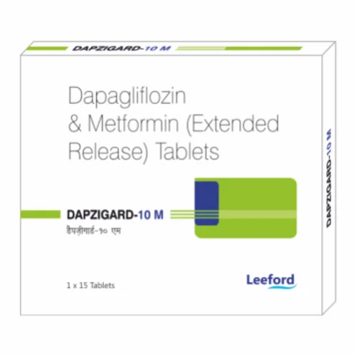 DAPZIGARD-10 M Dapagliflozin & Metformin (Extended Release) Tablets