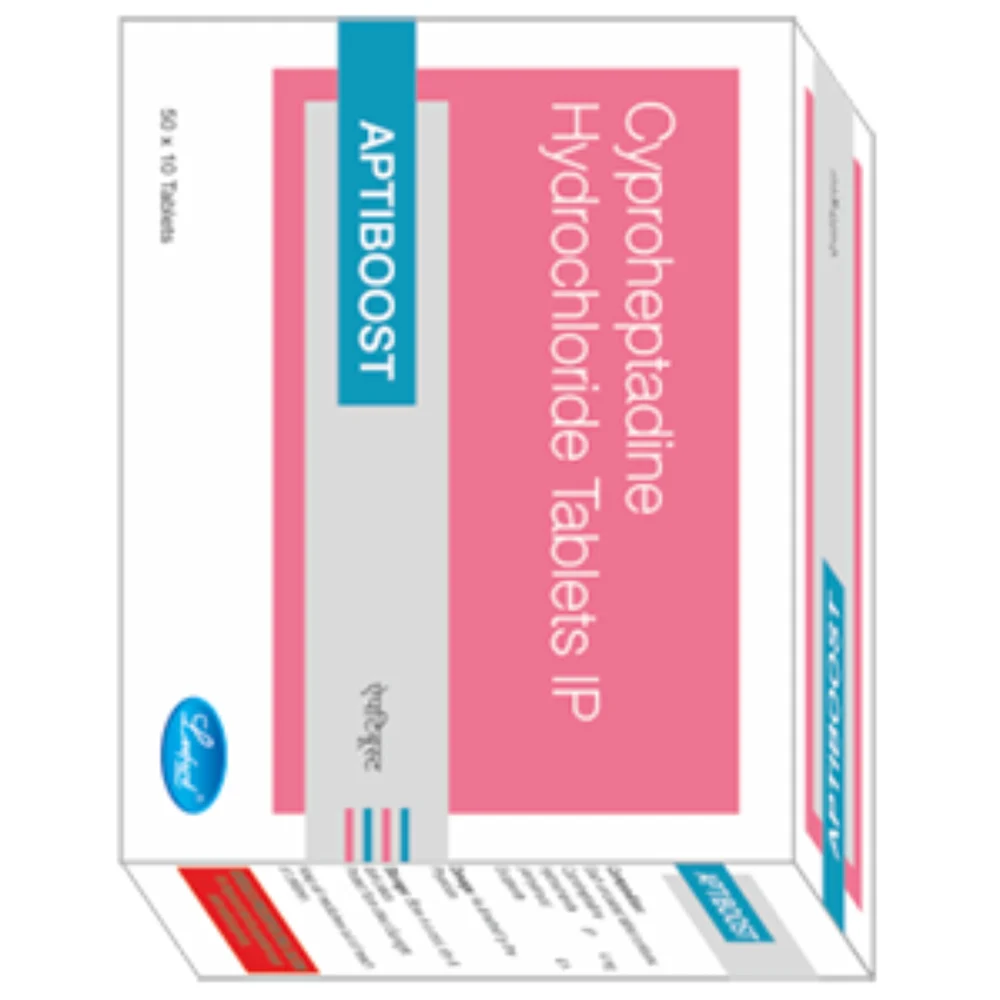 APTIBOOST Cyproheptadine Hydrochloride IP Tablets