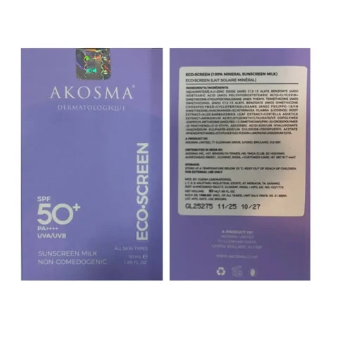 Akosma Eco-Screen Sunscreen Milk