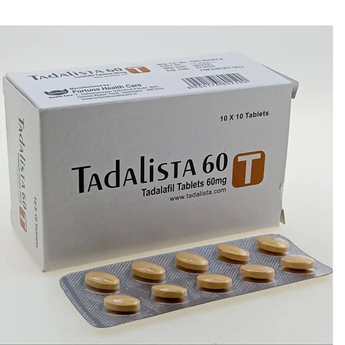 60 mg TADALISTA 60 Tadalafil Tablets