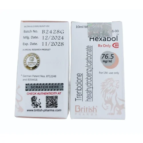 76.5 mg Hexabol Trenbolone hexahydrobenzylcarbonate Injection