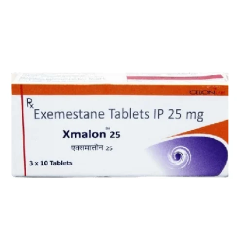 25 mg Xmalon 25 Exemestane IP Tablets