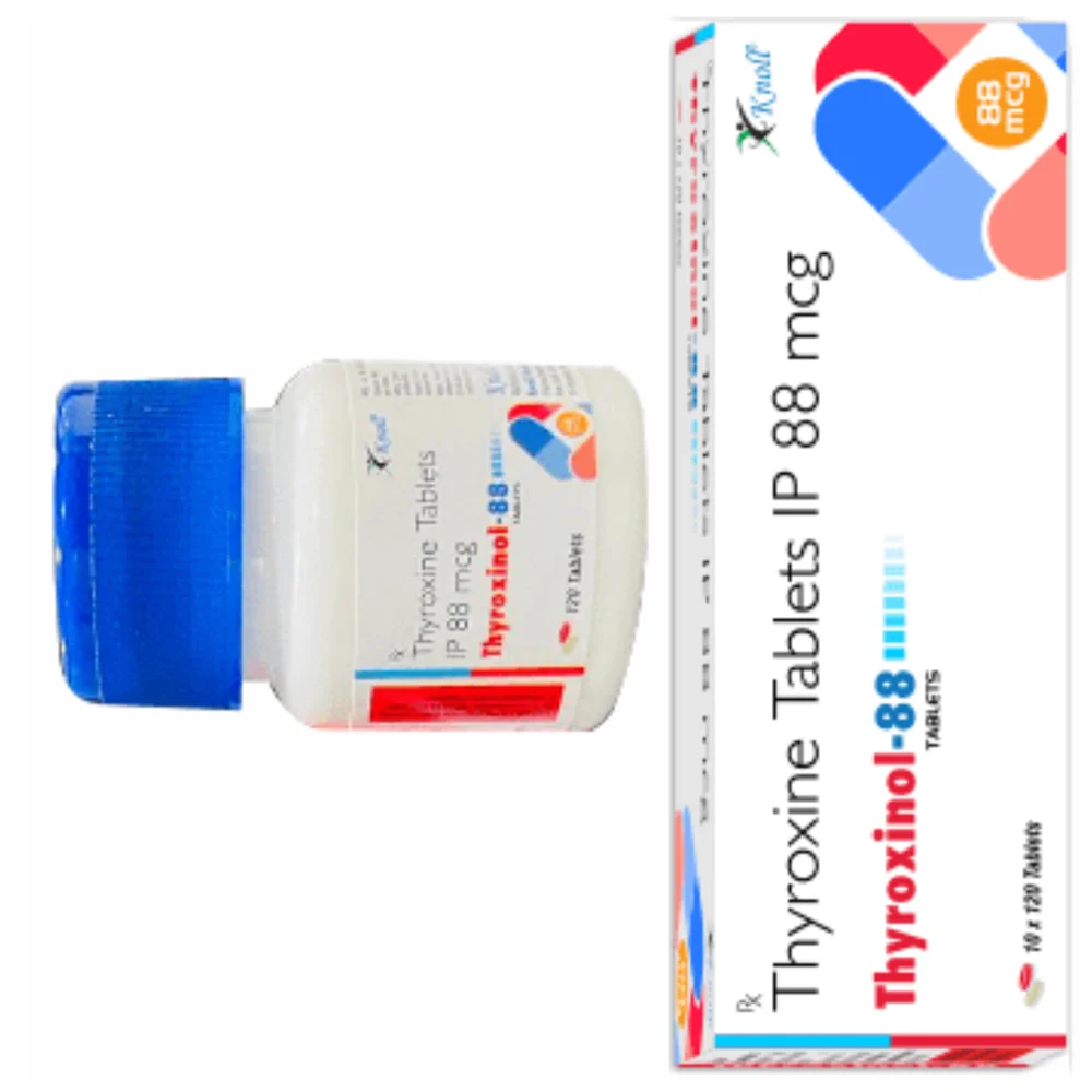 88 mcg Thyrooxinol-88 Thyroxine IP Tablets