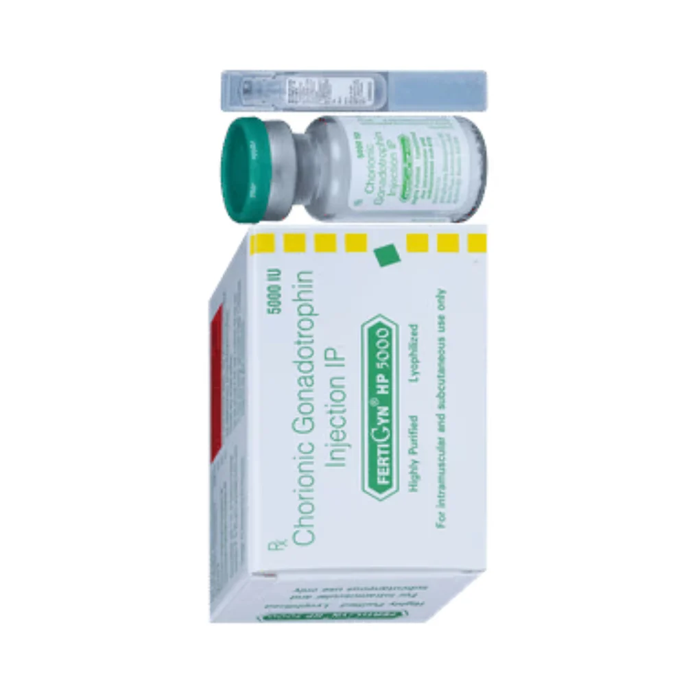 5000 IU FERTIGYN HP 5000 Chorionic Gonadotrophin IP Injection