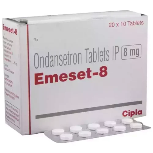 8 mg Emeset-8 Ondansetron IP Tablets